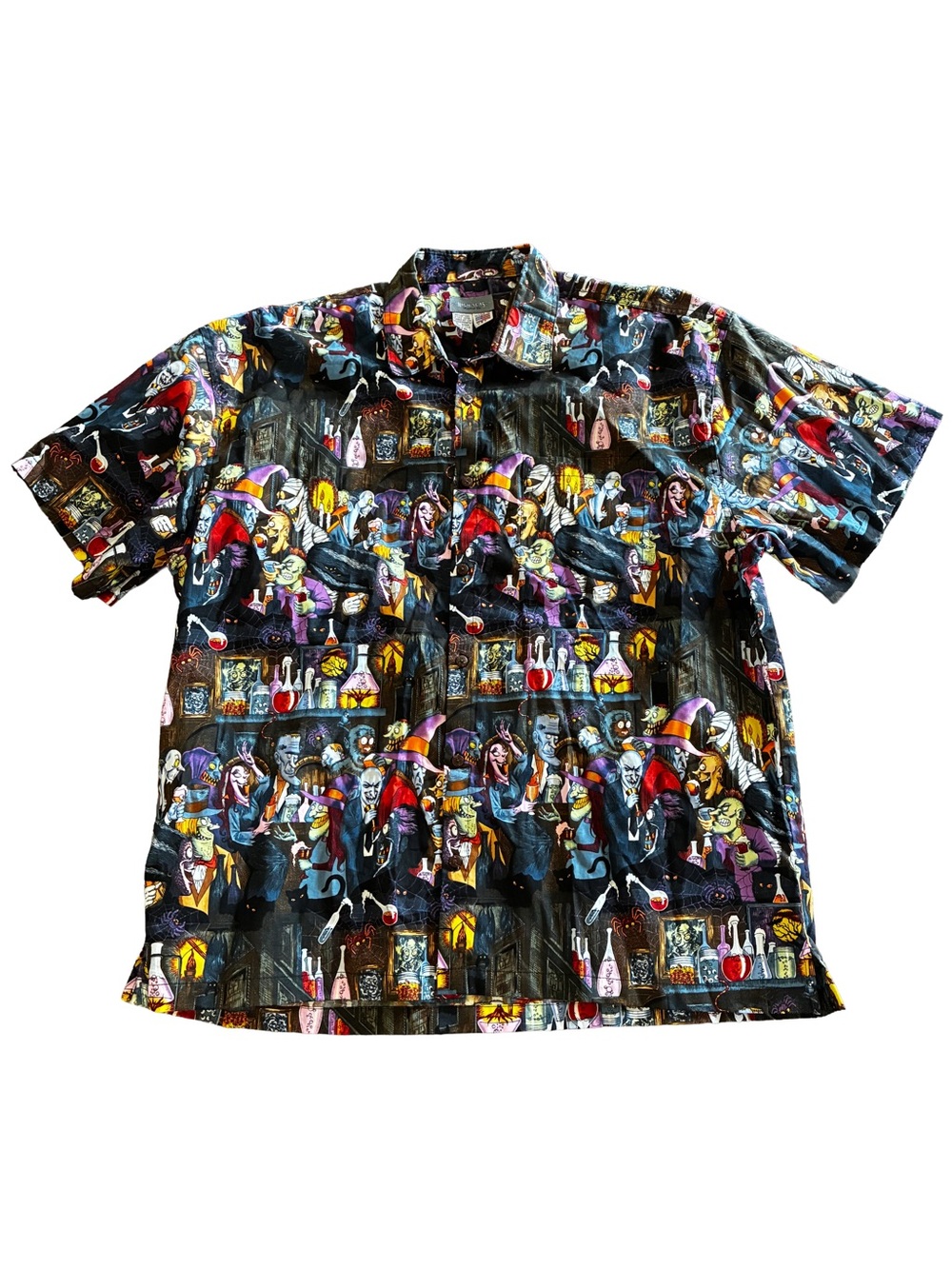 High Seas Monster Mash Halloween Hawaiian Shirt 3XL